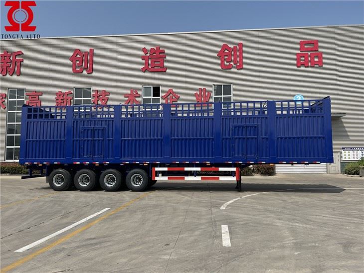 4axles staba puspiekabe