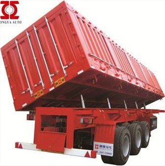 3 asu sānu pašizgāzēja piekabe