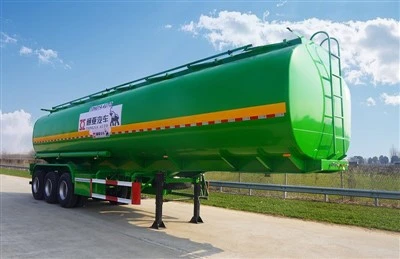 3 Axle Petroleum tankkuģu pusdreilers